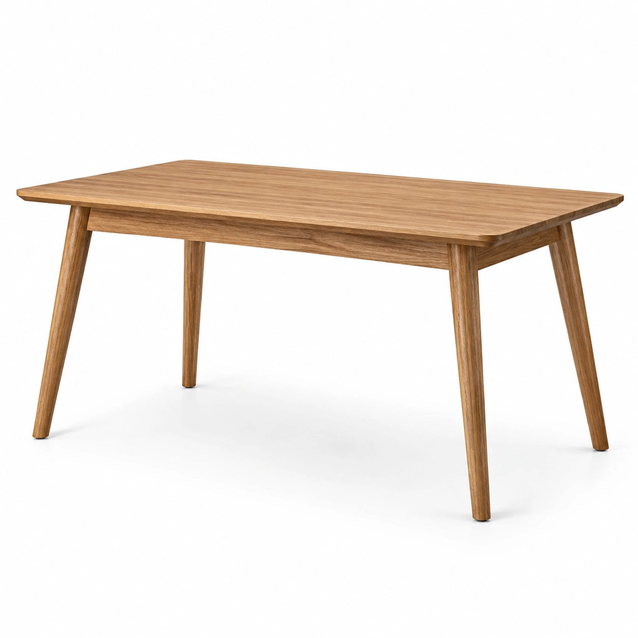 Rechteckiger Esstisch Eiche 150x80x75 cm